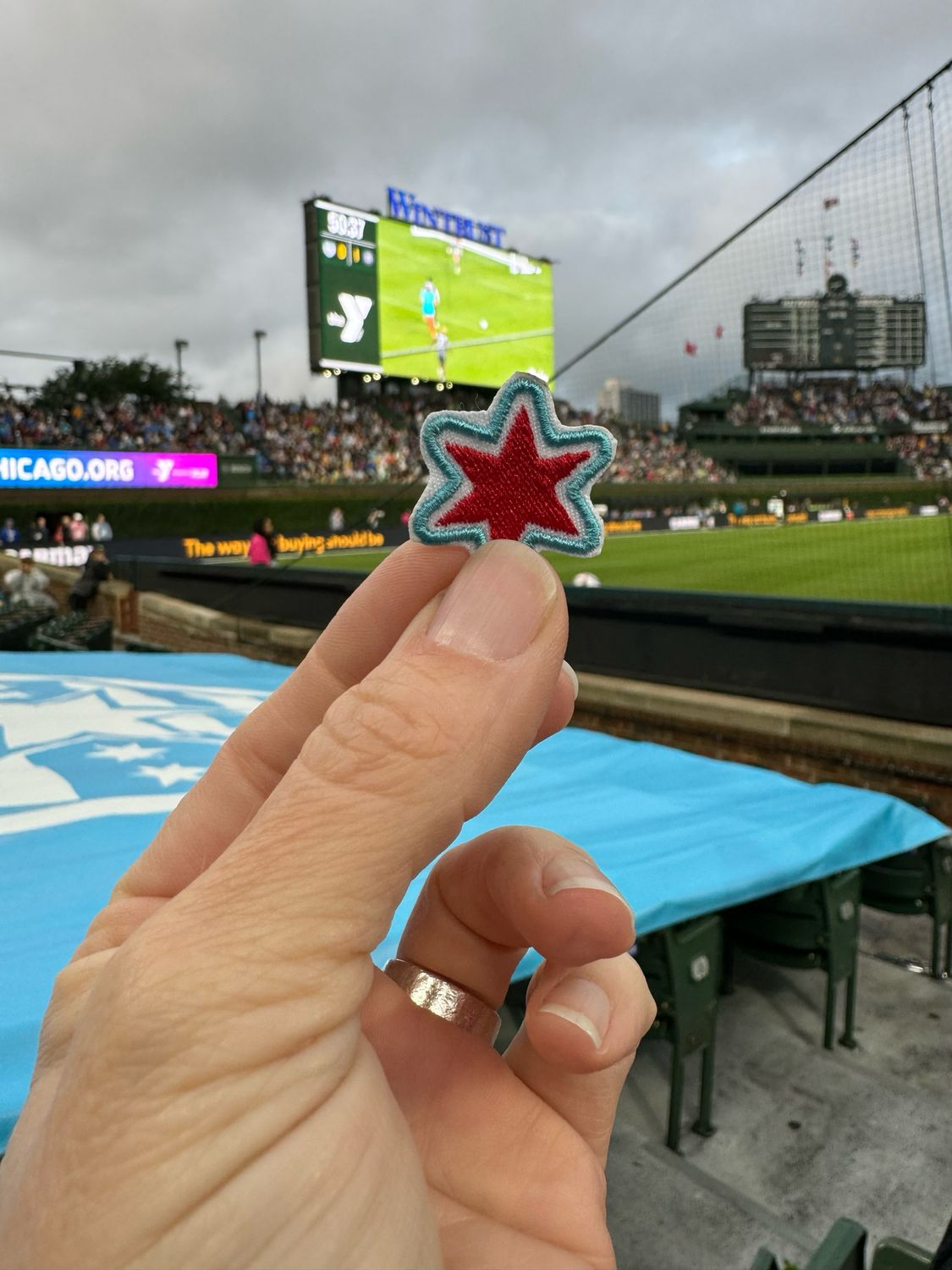 Red Stars Patches