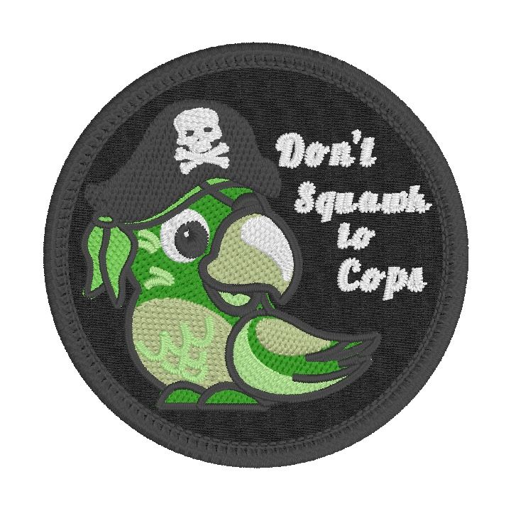Green Pirate Parrot