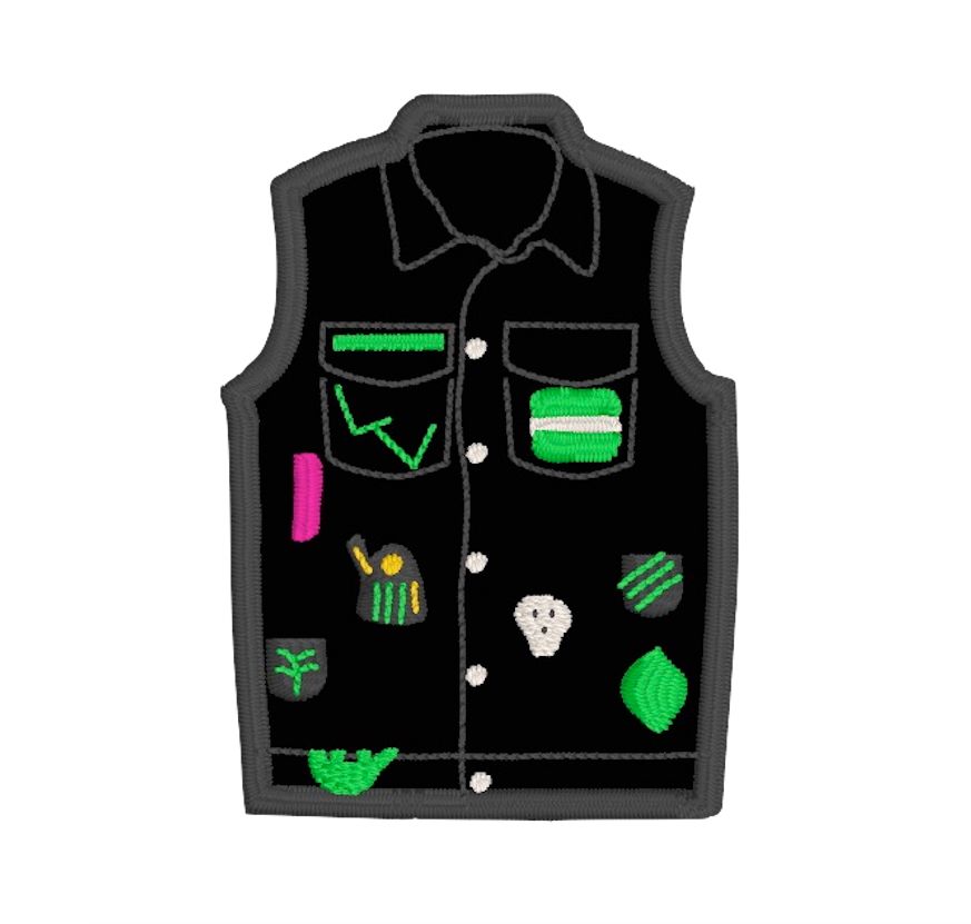 Cut Crew Battle Jacket Patch Vest
