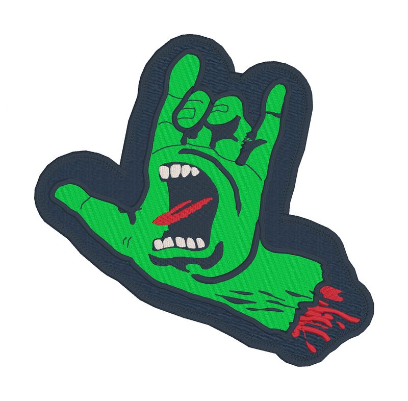 ASL I Love You Santa Cruz Screaming Hand