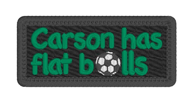 Carson Has Flat Balls