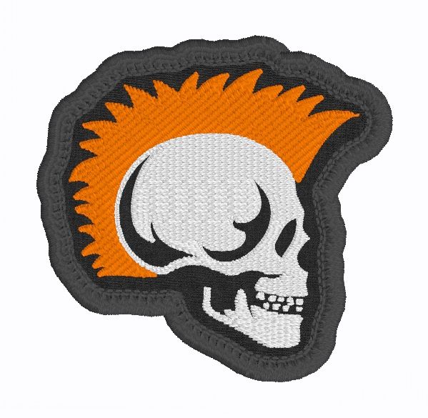 FCC Mohawk Skull