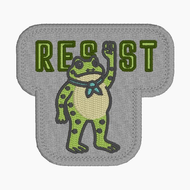 Resist Fist Froggy