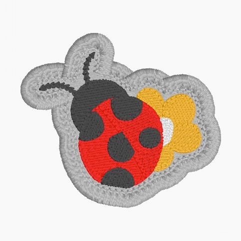 The Last of the Bugs - Ladybug with Flower