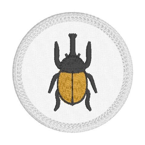 The Last of the Bugs Patches - Stag Beetle