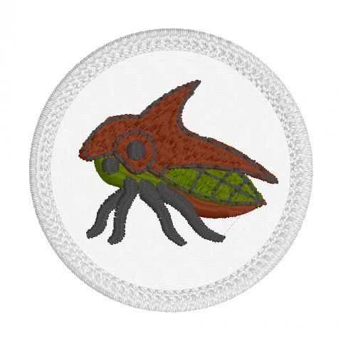 The Last of the Bugs Patches - Treehopper