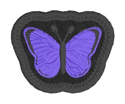The Last of the Bugs Patches - Purple Hairstreak Butterfly