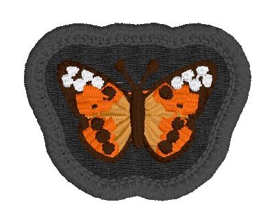 The Last of the Bugs Patches - Painted Lady Butterfly