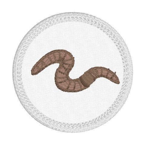 The Last of the Bugs Patches - Earthworm