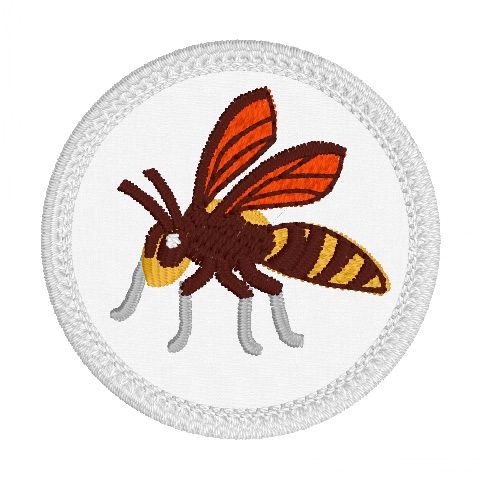 The Last of the Bugs Patches - Wasp