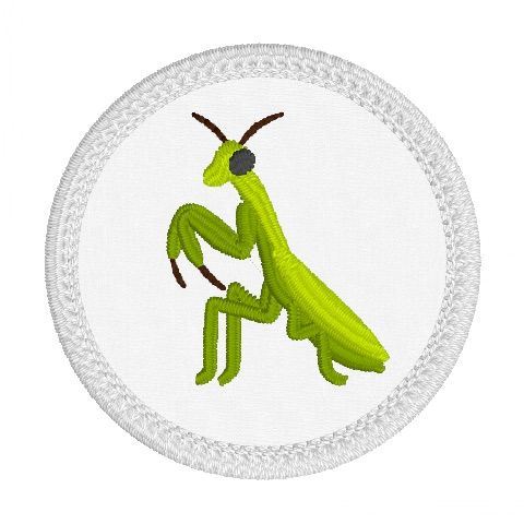 The Last of the Bugs Patches - Praying Mantis