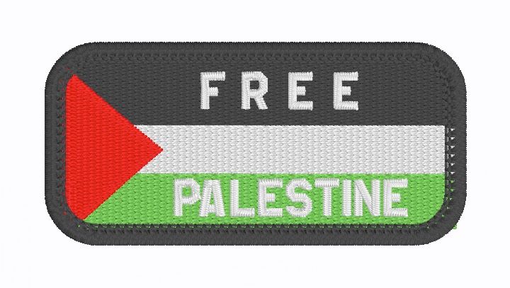 Free Palestine Patch