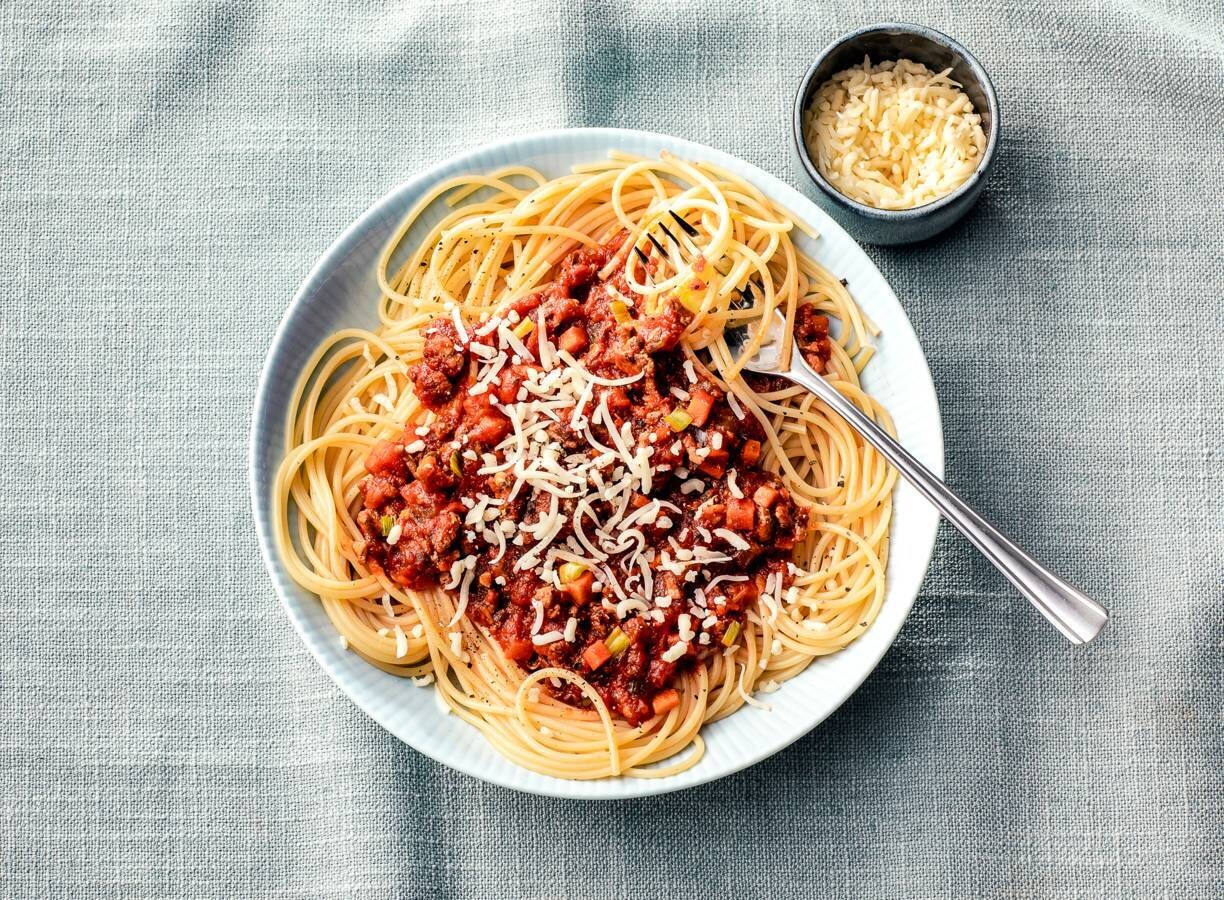 Afhaal: spaghetti bolognaise