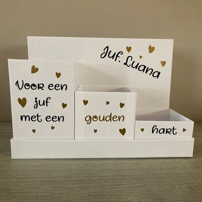 Gepersonaliseerde bureauhouder