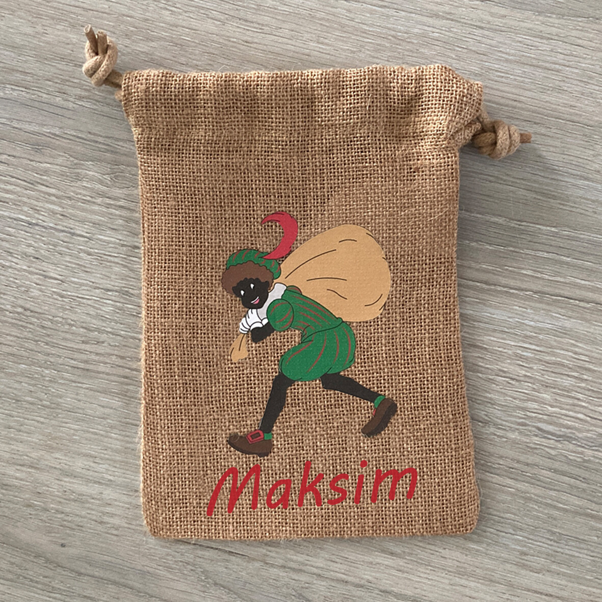 Jute zak Sinterklaas