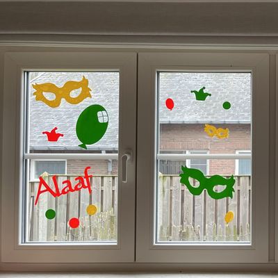 Seizoens raamstickers