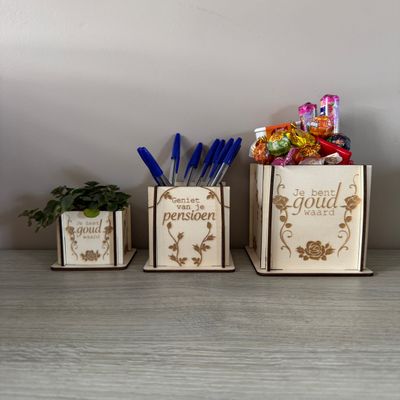 Pennenhouder/bloempotje
