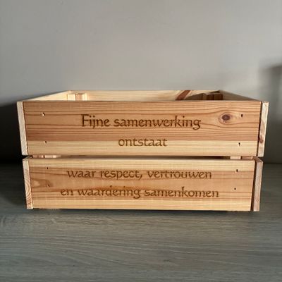 Houten bakje