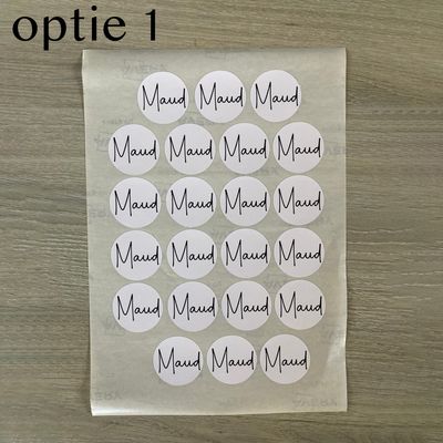 Ronde stickers