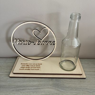 Naamcirkel met hartje