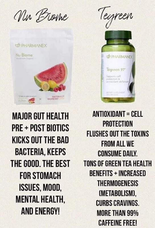 Gut Health Drink &amp; TeGreen Capsules