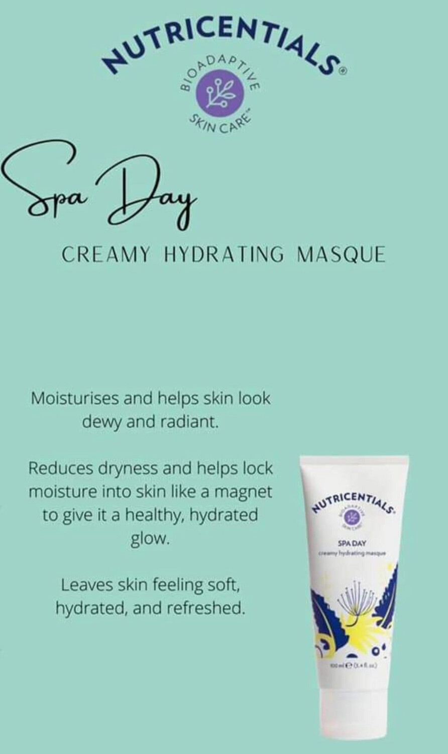 Spa Day Creamy Hydrating Masque