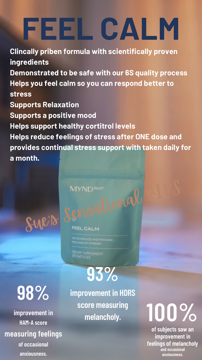 Feel Calm ~ De-stress