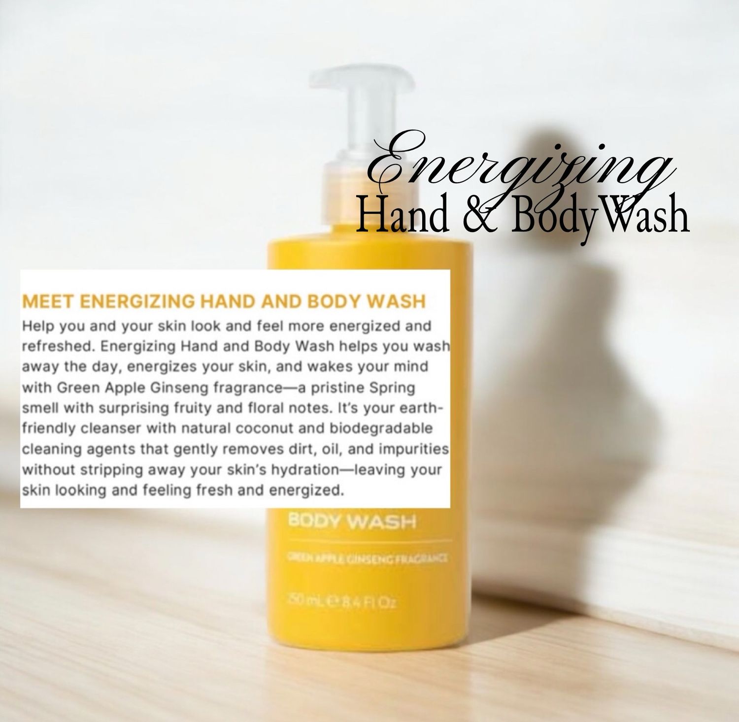 Energizing Hand &amp; Body Wash