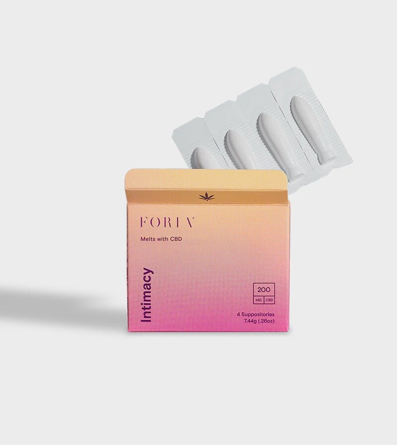 Foria Intimacy Suppositories with CBD