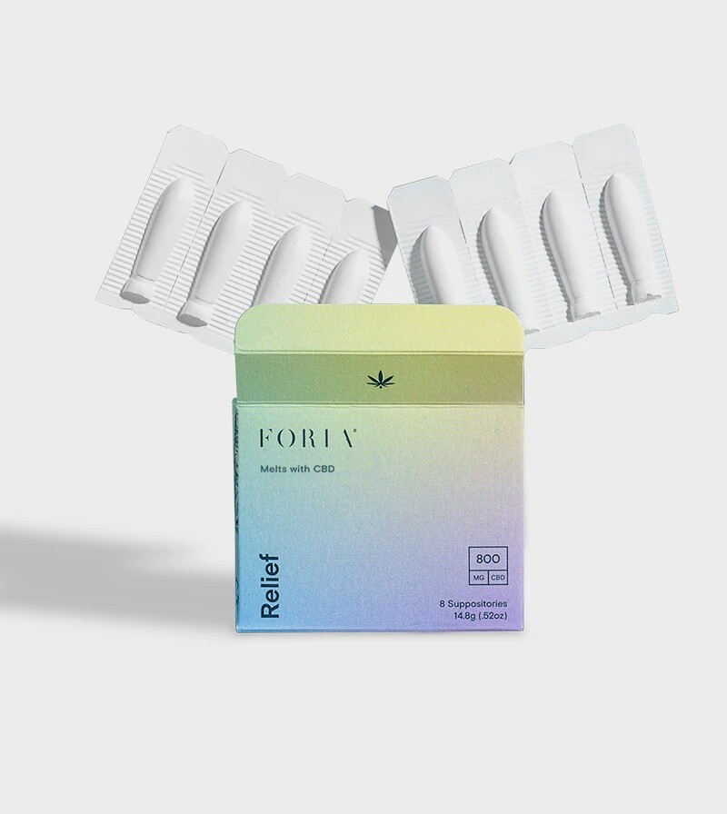 Foria Relief Suppositories with CBD