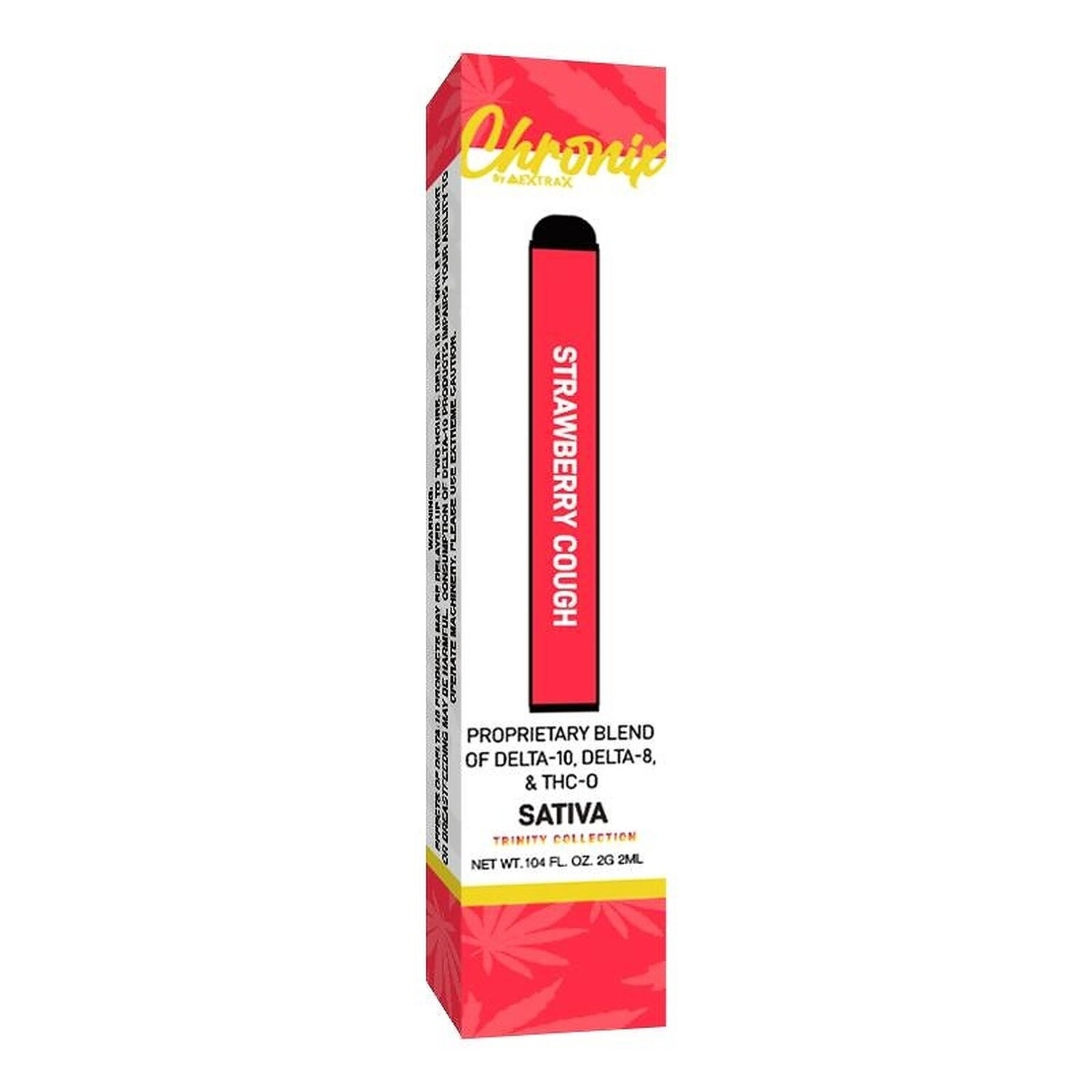 Delta Extrax Chronix Strawberry Cough Disposable 2g