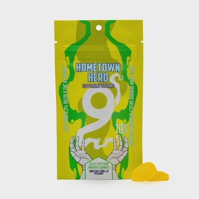 Hometown Hero Select Spectrum Delta 9 Pineapple Gummies