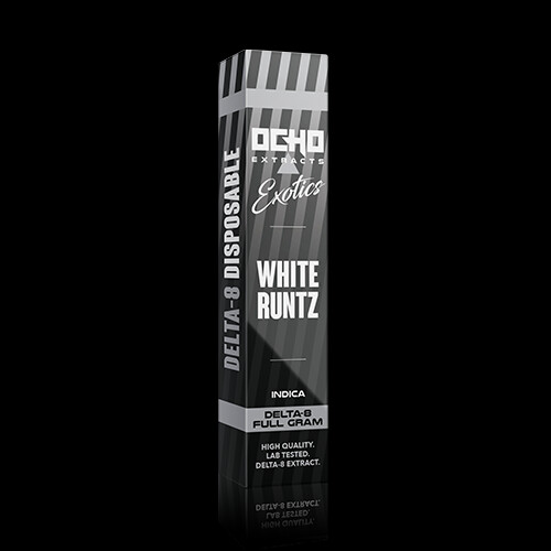 Ocho Extracts White Runtz Delta 8 Disposable 1g