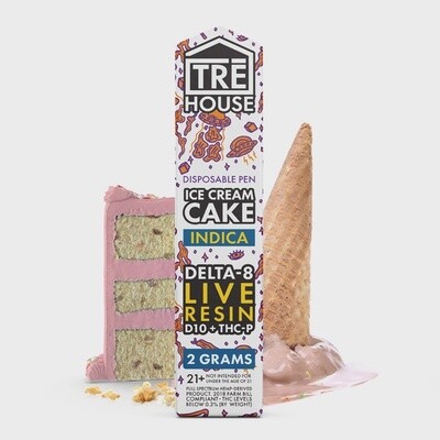 TreHouse Ice Cream Cake Disposable 2g