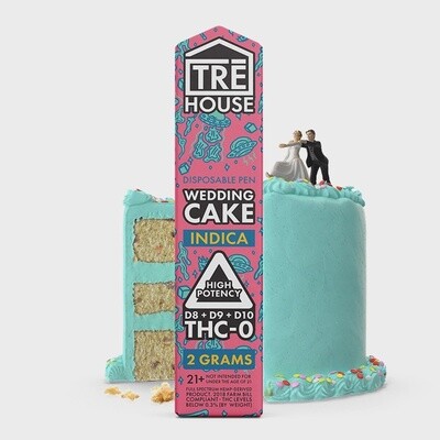TreHouse Wedding Cake Disposable 2g