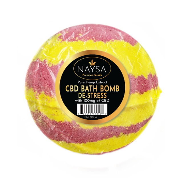 Naysa CBD De-Stress Bath Bomb