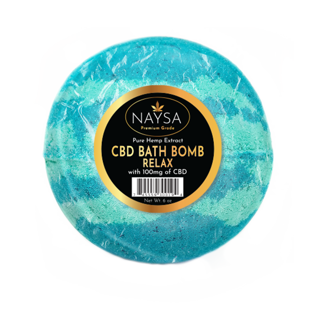 Naysa CBD Relax Bath Bomb