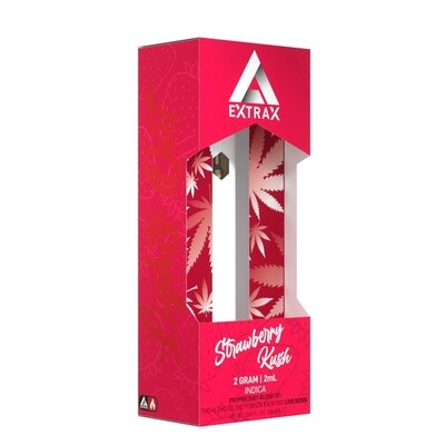 Delta Extrax Lights Out Strawberry Kush Disposable 2g