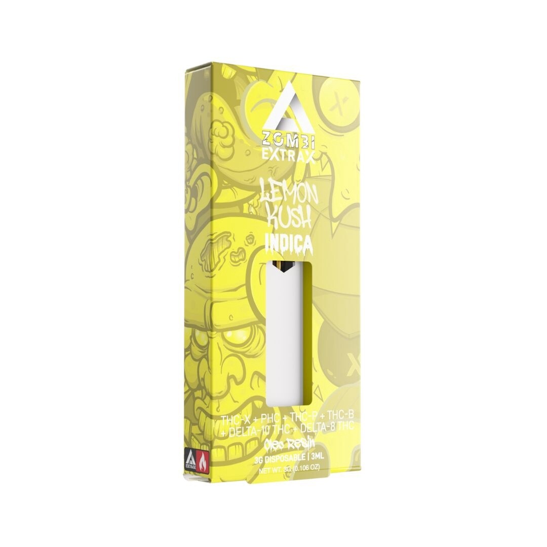 Zombi Extrax Lemon Kush Disposable 3g