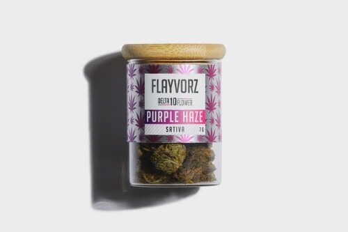 Flayvorz Delta 10 Purple Haze Flower 7g