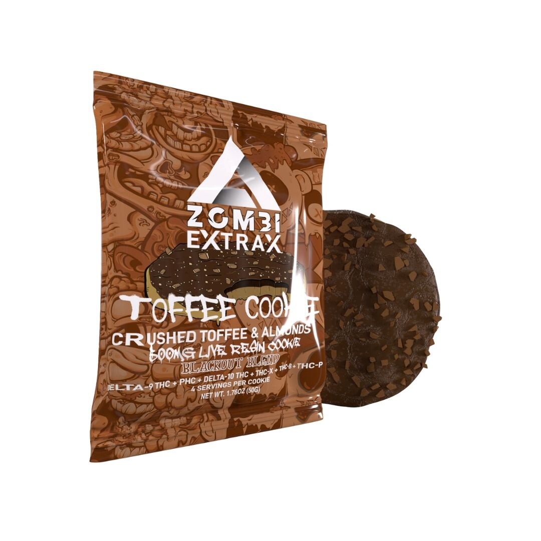 Zombi Extrax Toffee Cookie Live Resin Cookie