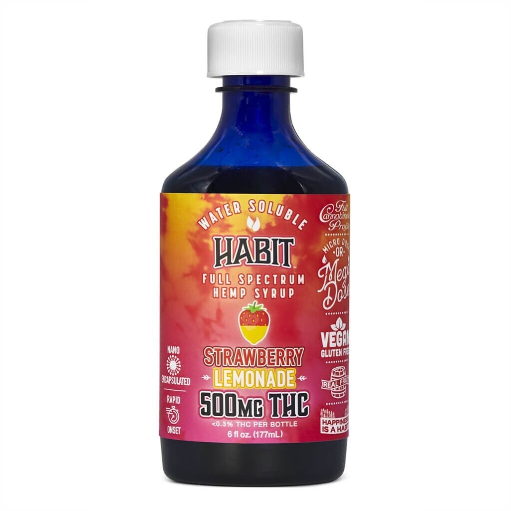 Habit Delta 9 Strawberry Lemonade Syrup 500mg