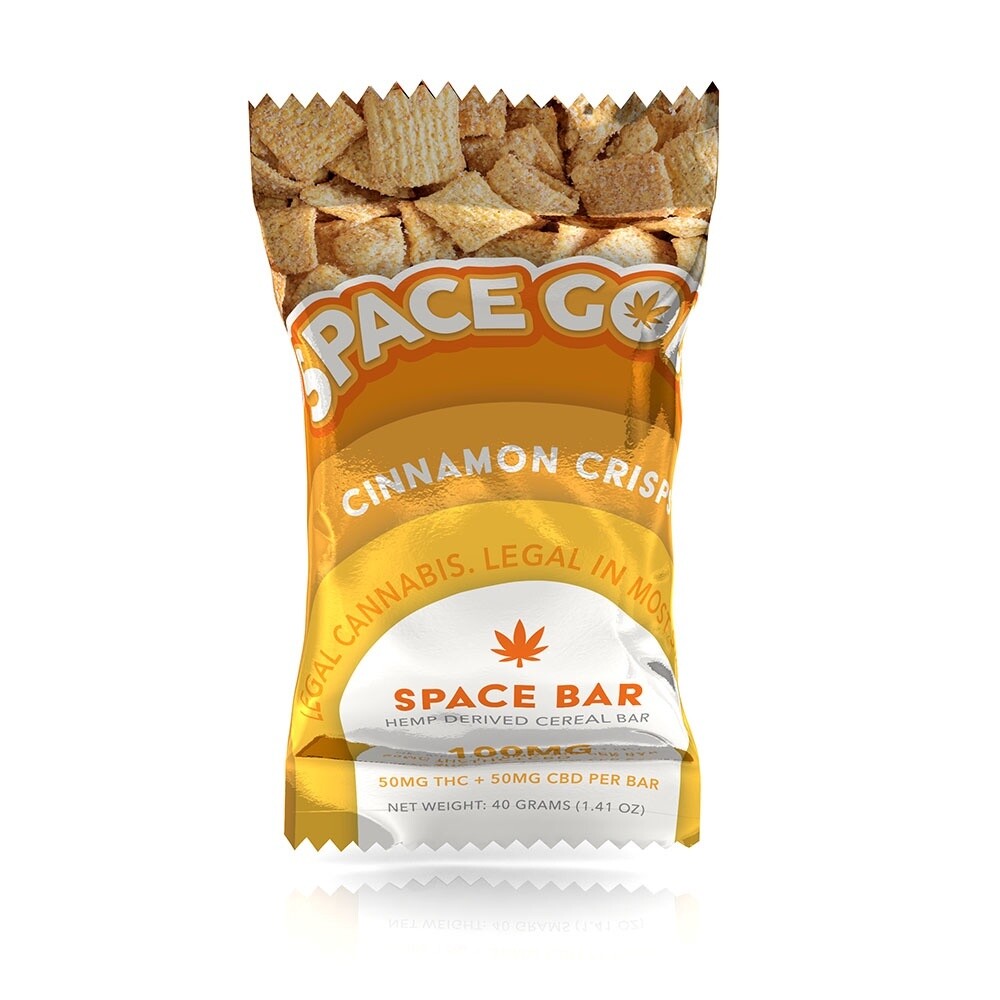 Space Gods Cinnamon Crisps Cereal Bar