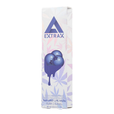 Delta Extrax Blueberry Kush Live Resin Disposable 3.5g