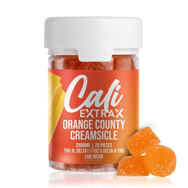 Cali Extrax Orange County Creamsicle Gummies