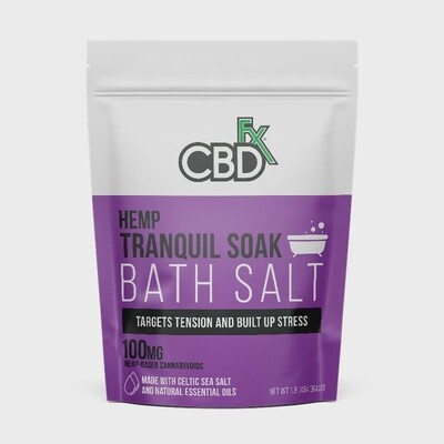 CBDfx Tranquil Bath Salts - Lavender
