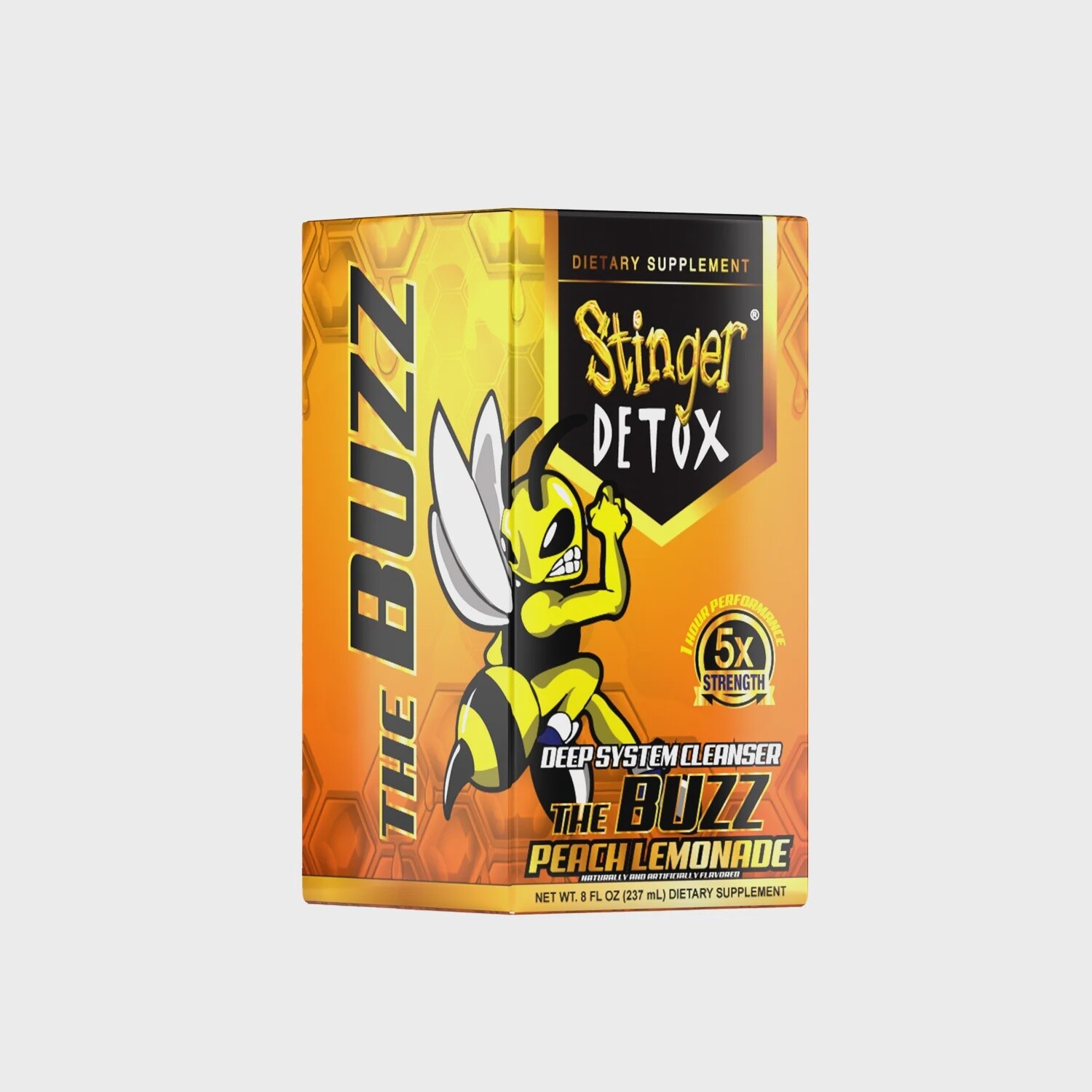 Stinger Detox The Buzz 5X Deep System Cleanser - Peach Lemonade