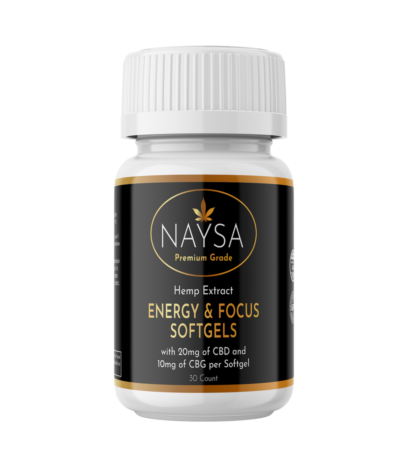 Naysa Energy & Focus Softgels