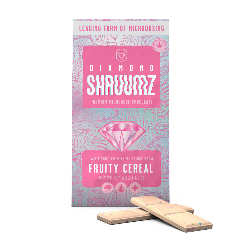 Shruumz Fruity Cereal Chocolate Bar