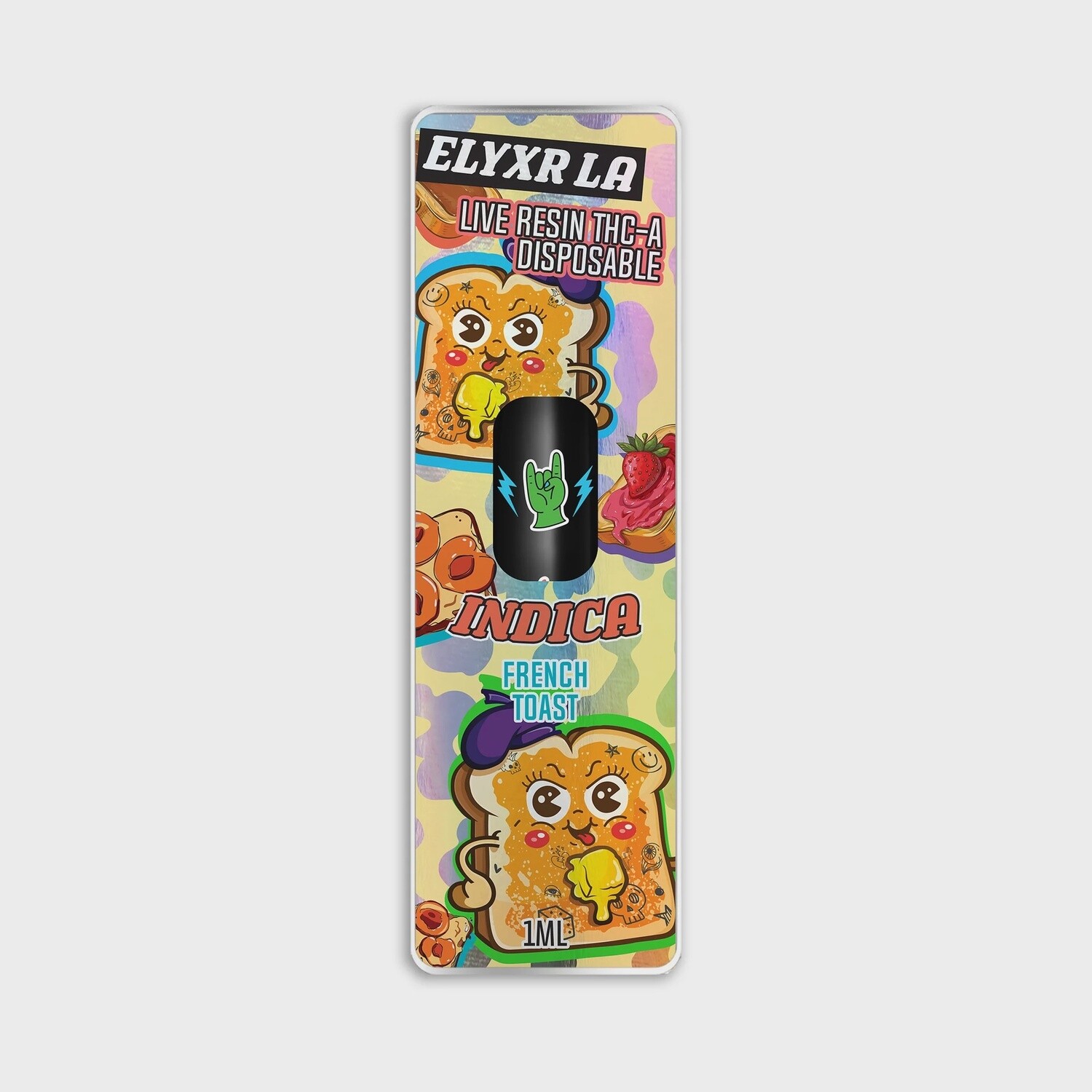 Elyxr THC-A French Toast Live Resin Disposable 1g